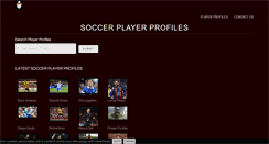 Desktop Screenshot of player-profiles.co.uk