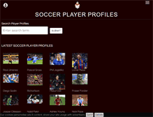 Tablet Screenshot of player-profiles.co.uk